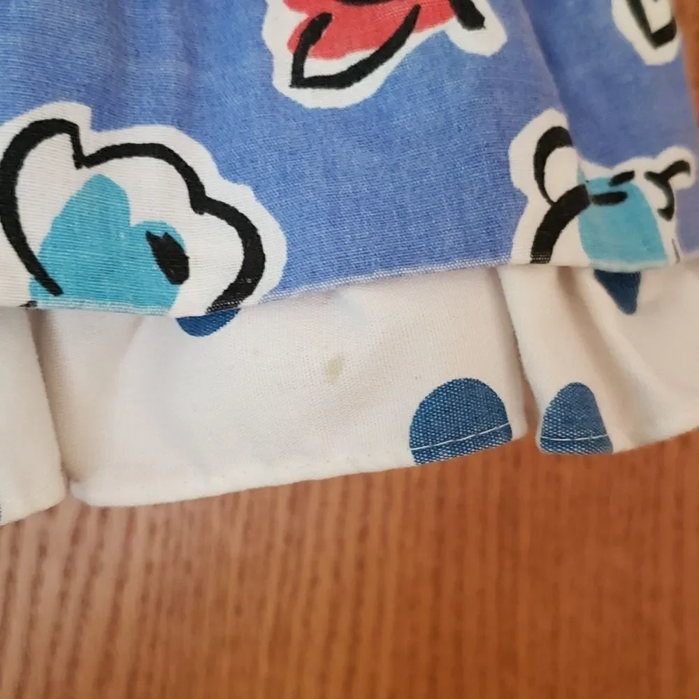 Vintage Child's Floral and Polka Dot Design Dress Sz 3?